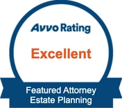 Avvo rating Excellent, featured attorney in estate planning